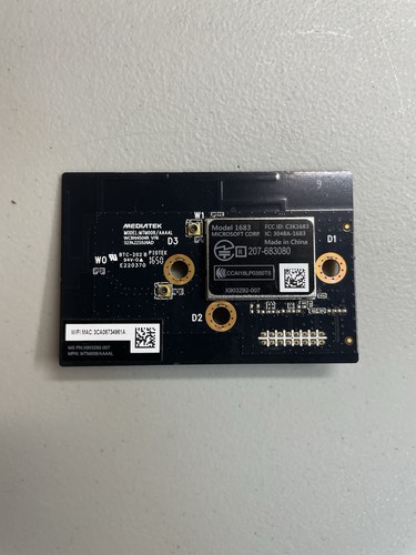 Scheda wifi microsoft xbox - scheda,